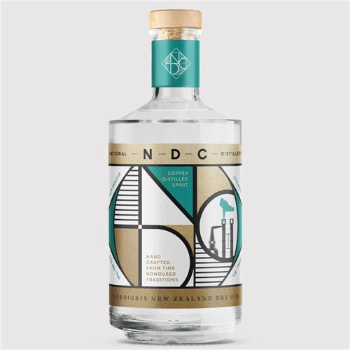National Distillery Verdigris Dry Gin 750ml