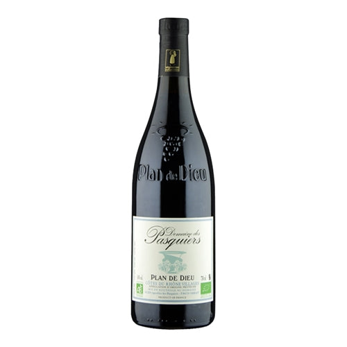Plan De Dieu Cotes du Rhones Village, Domaines des Pasquiers 2021 - Organic