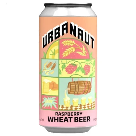 Urbanaut Raspberry Wheat Beer 440ml