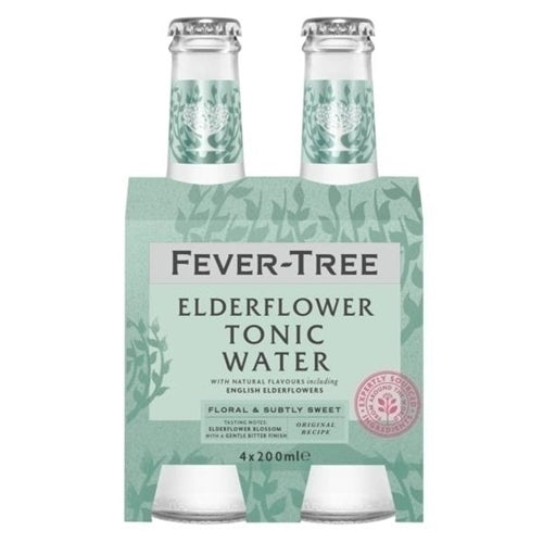 Fever Tree Elderflower Tonic 4x200ml