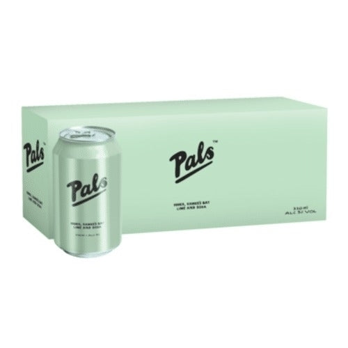 Pals Vodka Lime Soda 10x330ml