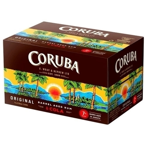 Coruba Rum & Cola 12x250ml