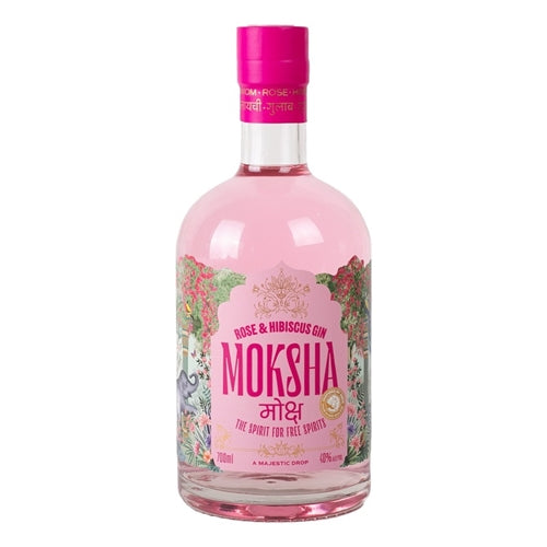 Moksha Rose and Hibiscus Gin 700ml