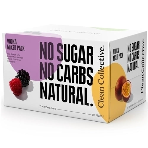 Clean Collective Wildberry Lime 12x250ml